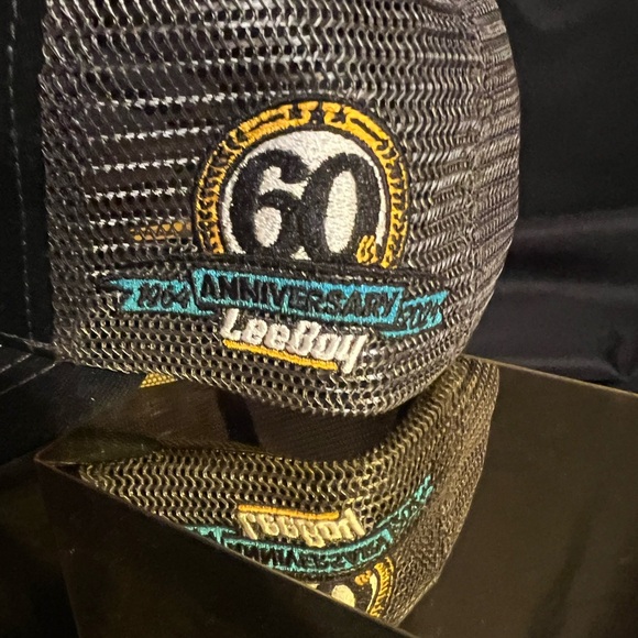 LeeBoy Black and Gray Trucker Hat NEW - Picture 3 of 6